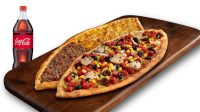 Böyük Qiymə və Kartoflu + Böyük Sucuqlu Pide