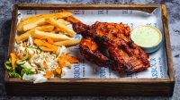 Chicken Tandoori (Bütöv toyuq) (Orta Acılı)
