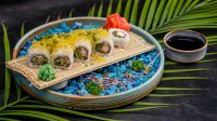 Tempura prawns