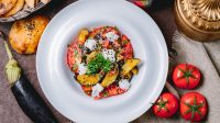 Xirtıldayan badımcan salatı